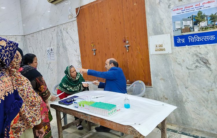 Free Eye Check-up & Cataract Referral Camp at Lala Nandimal Dharamshal